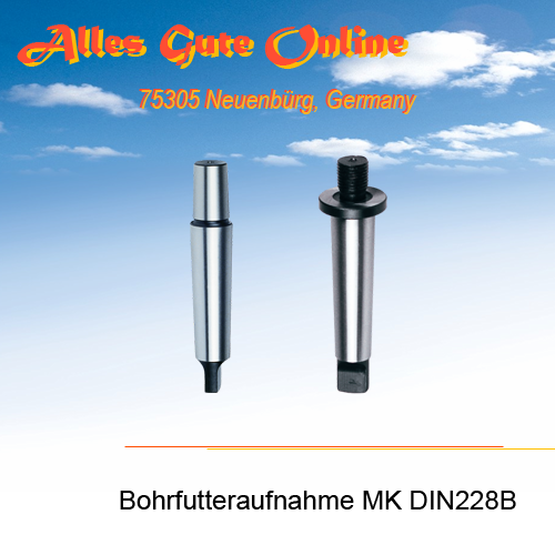 Bohrfutteraufnahme DIN2080 SK40-B16 Fortis | Kagerer Shop – KAGERER