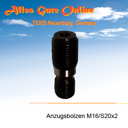 AB S20x2 Sägegewinde mit Innensechskant (S) für Deckel