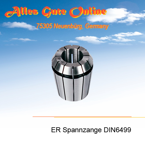 UP ER11 Spannzange 4008E d = 06,0mm, Rundlauf < 0,005mm