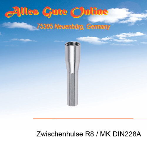 R8 zu MK1 mit Gewinde M6