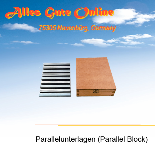 2x12PCs PB155-2, 150 x 10mm, Präzision Parallelunterlagen