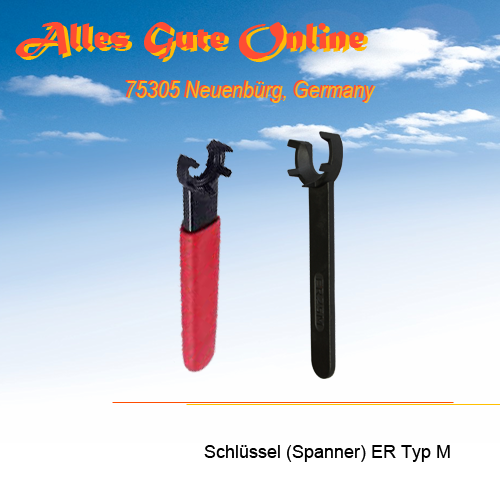Spannschlüssel Typ M für ER25