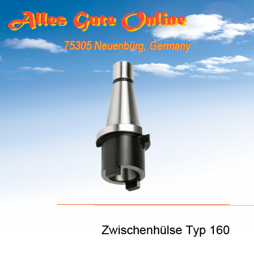 Typ 160 SK40 zu Werkzeug mit SK30 M12