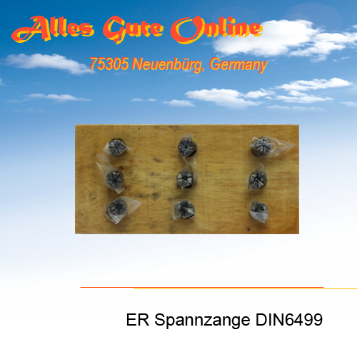 ER8 Spannzange 4004E 9er-Set HL