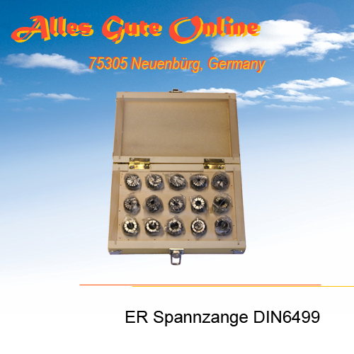 ER25 Spannzange 430E 15er-Set HK