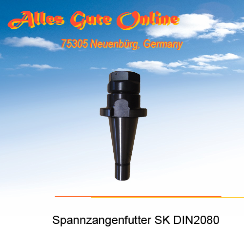 DIN2080 SK30 M12 ER20 428E Spannzangenfutter