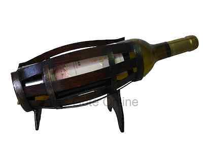 Metallweinständer von Hand gefertigt (#9718)