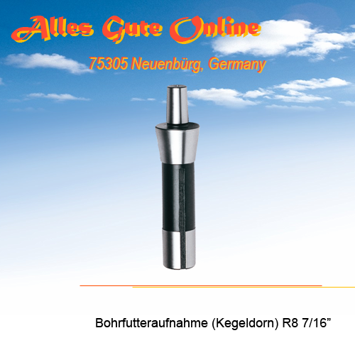 Kegeldorn R8 Bridgeport 7/16"-20UNF / B12