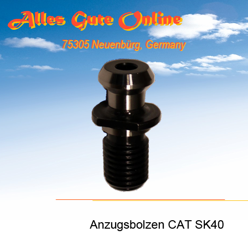 AB CAT/MAZAK SK40(BT) mit Bohrung (lang)
