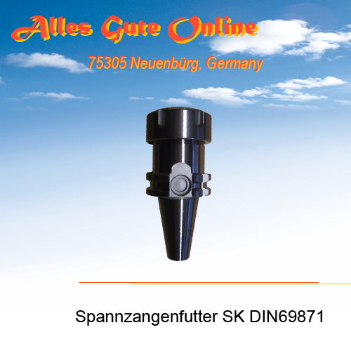 DIN69871 SK30 M12 ER32 470E G2,0/25.000, Spannzangenfutter