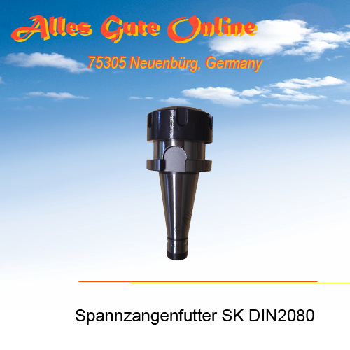 DIN2080 SK30 M12 ER32 470E Spannzangenfutter