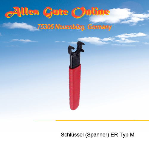 Spannschlüssel Typ M für ER11