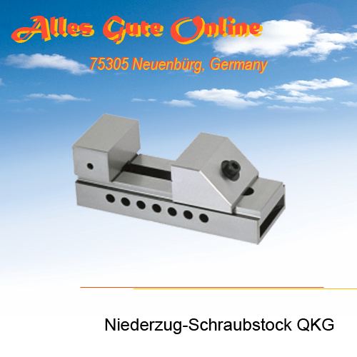 QKG125 PrÃ€zision Niederzug-Schraubstock (VS50)
