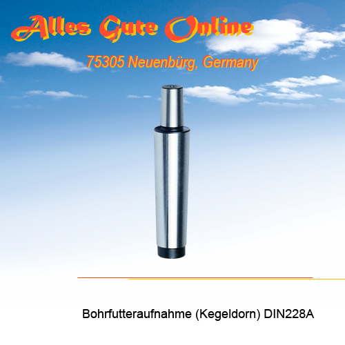 Kegeldorn MK3 M12 DIN228A / B10