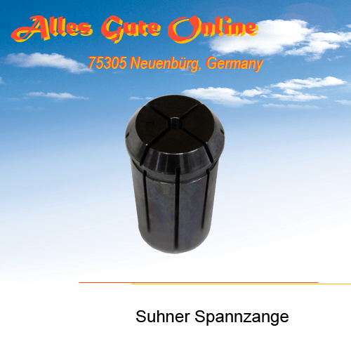 Suhner 1050 Spannzange d = 03,175mm (1/8") mit Express-Zuschlag