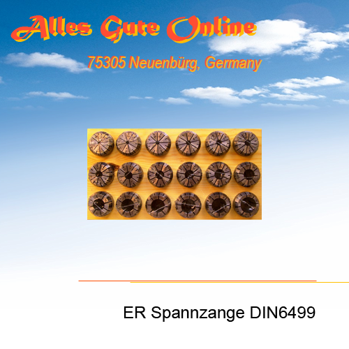 ER32 Spannzange 470E 18er-Set HL, halbe Masse