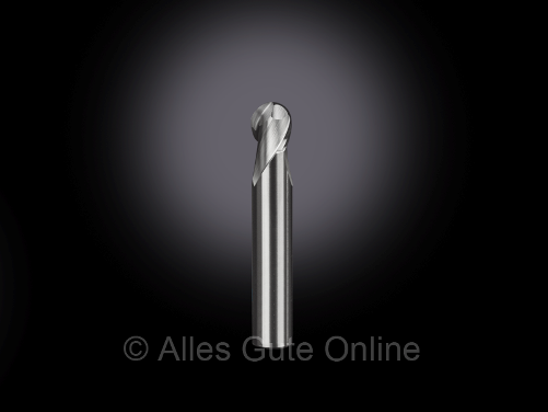 DS-020-060-2FBAl, VHM Radiusfräser für Aluminium