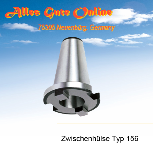 Typ 156 SK40 zu Werkzeug mit SK30 M12