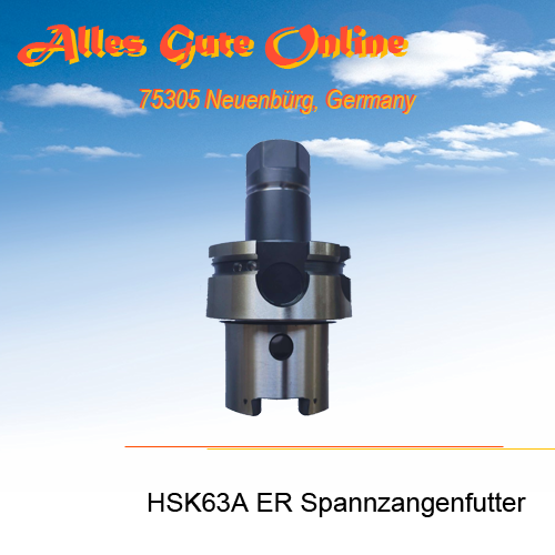 Spannzangenfutter HSK63A ER16 75mm, G2,5/25.000