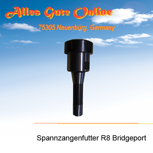 R8 Bridgeport 7/16" - 20UNF ER40 472E Spannzangenfutter