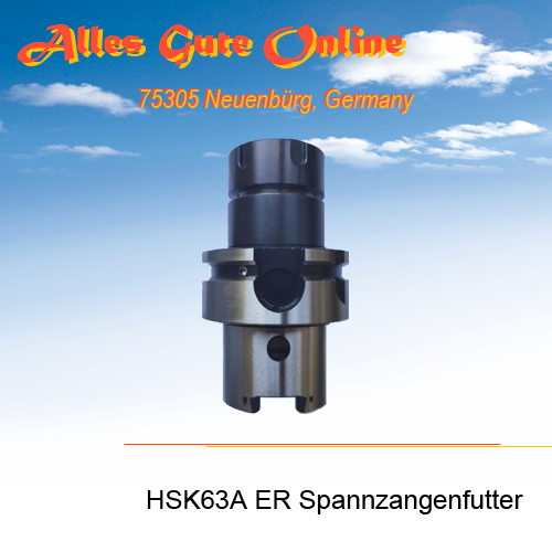 Spannzangenfutter HSK63A ER25 75mm, G2,5/25.000