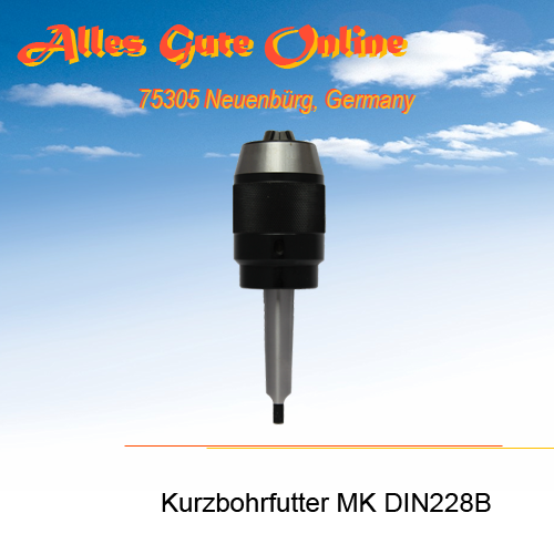 CNC Bohrfutter MK4 DIN228B 1,0-13mm