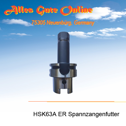 Spannzangenfutter HSK63A ER16 100mm, G6,3/15.000
