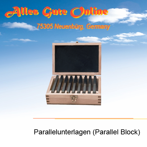 2x9PCs PB151-4, 150 x 10mm, Präzision Parallelunterlagen