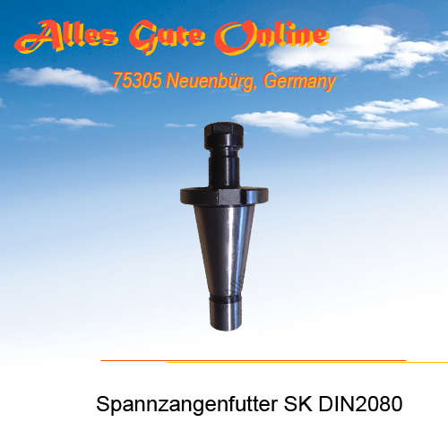 DIN2080 SK40 M16 ER16 426E Spannzangenfutter