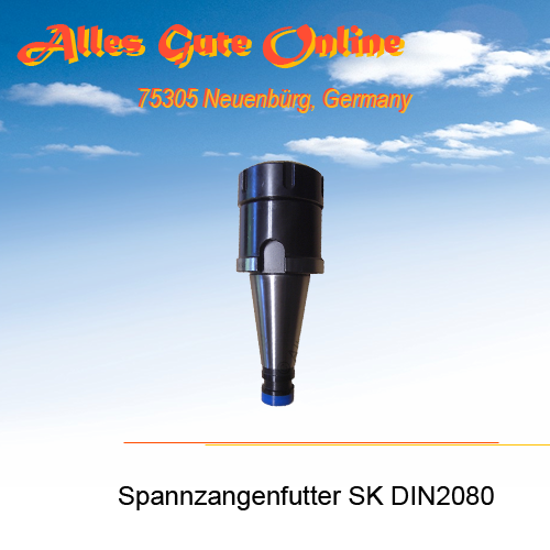 DIN2080 SK40 M16 ER40 472E Spannzangenfutter