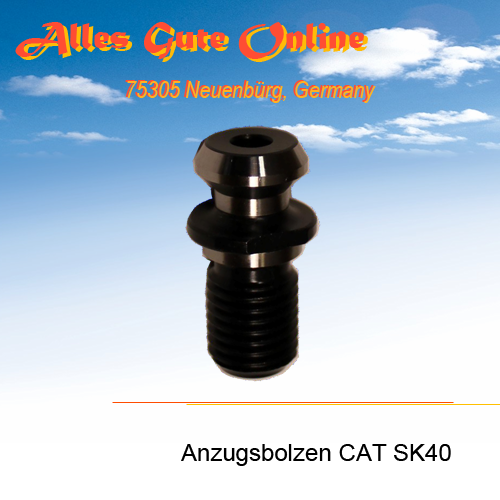 AB CAT/MAZAK SK40 mit Bohrung (kurz)