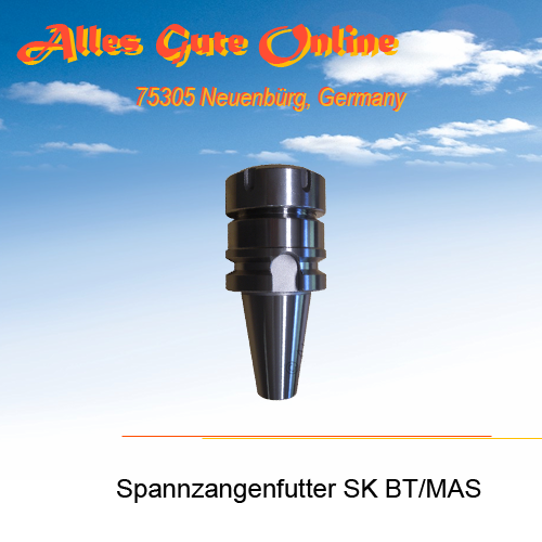 BT/MAS SK40 M16 ER40 472E, A=100mm, Spannzangenfutter