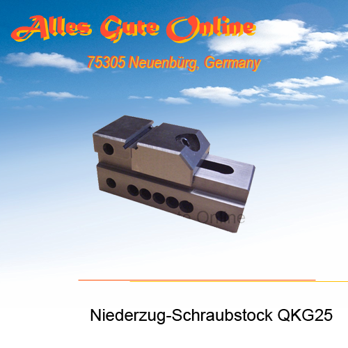 QKG25 PrÃ€zision Niederzug-Schraubstock
