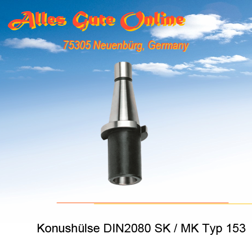 Type 153 DIN2080 SK30 M12 zu MK3 M12