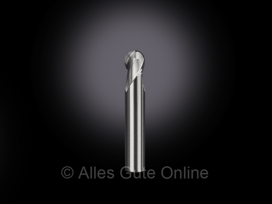 DS-040-060-2FBAl, VHM Radiusfräser für Aluminium