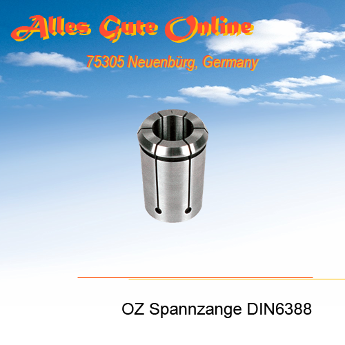 OZ12A/Elu MOF77 Spannzange 407E d = 10,0mm mit Corona-Zuschlag