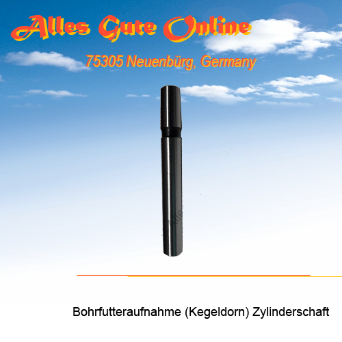 Kegeldorn mit Zylinderschaft 10mm D10 / B16
