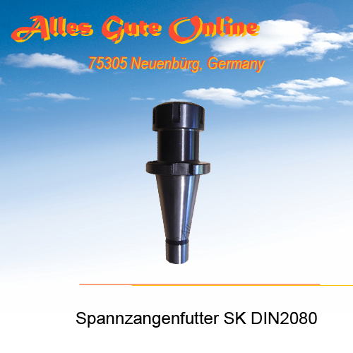 DIN2080 SK40 M16 ER32 470E Spannzangenfutter