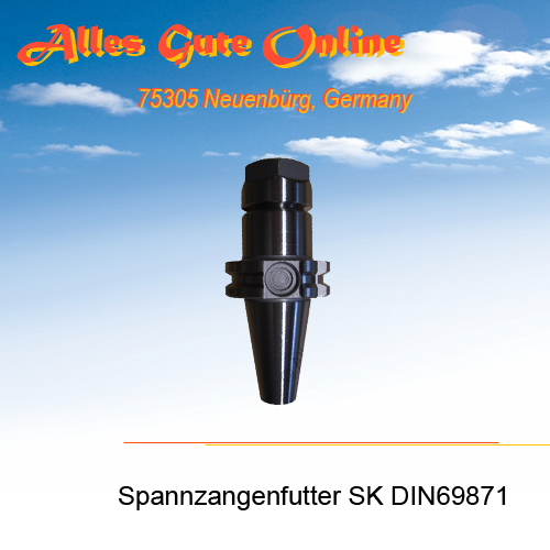 DIN69871 SK30 M12 ER20 428E G2,5/25.000, Spannzangenfutter